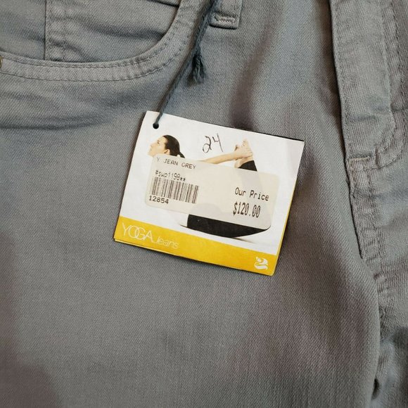 Second Yoga Jeans High Rise Straight SWP1198  24 - Picture 3 of 5